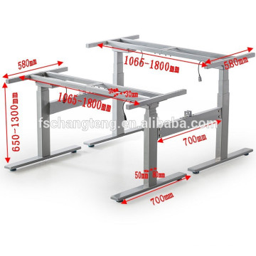 Cadre de table de bureau permanent intelligent automatique et cadre de table de travail réglable en hauteur